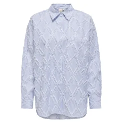 ONLY dame skjorte ONLBENI - Bright White EBB AND FLOW