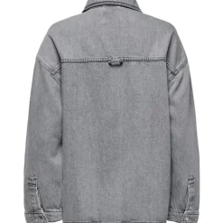 ONLY Dame Skjorte ONLEMMIE - Medium Grey Denim