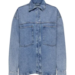 ONLY dame skjorte ONLEMMIE - Light Blue Denim