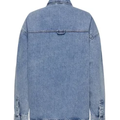 ONLY dame skjorte ONLEMMIE - Light Blue Denim