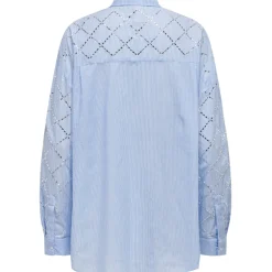 ONLY dame skjorte ONLJULIE - Bright White MEDIUM BLUE