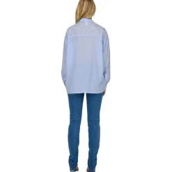 ONLY dame skjorte ONLJULIE - Bright White MEDIUM BLUE