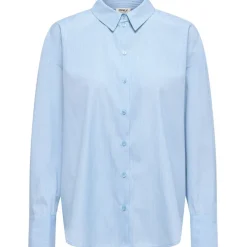 ONLY DAME SKJORTE ONLKIRI - Cloud Dancer Delicate Blue