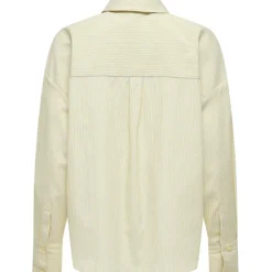 ONLY DAME SKJORTE ONLKIRI - Cloud Dancer Lemon Meringue