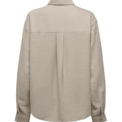 ONLY DAME SKJORTE ONLLINO - Oxford Tan