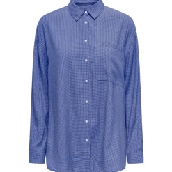 ONLY dame skjorte ONLMAGGIE - Amparo Blue WHITE