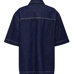 ONLY dame skjorte ONLSOPHIE - Dark Blue Denim Rinse