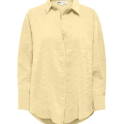 ONLY DAME SKJORTE ONLZAZIMA - Double Cream