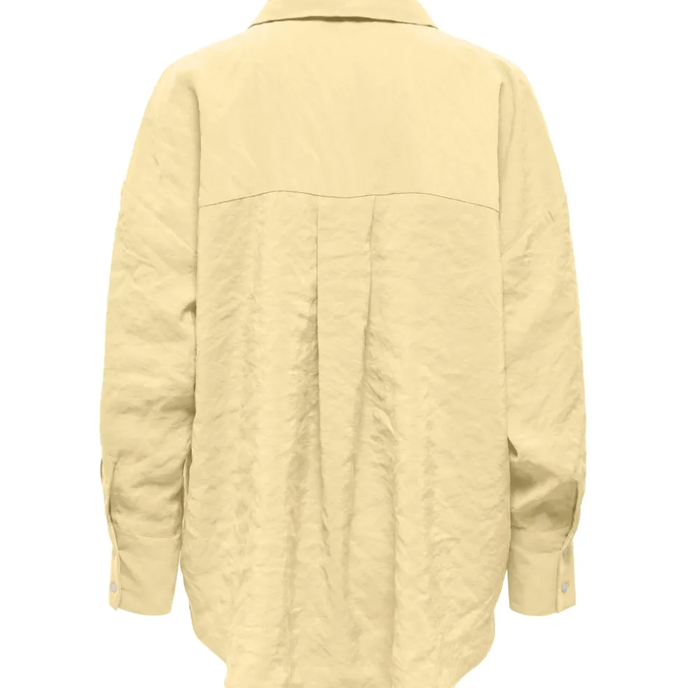 ONLY DAME SKJORTE ONLZAZIMA - Double Cream