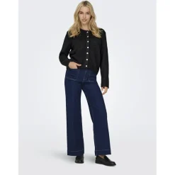 Only dame strik cardigan ONLMAGGIE - Black