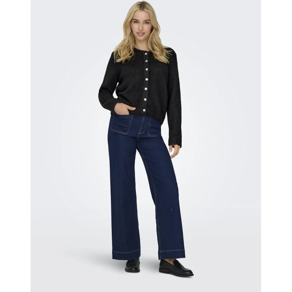 Only dame strik cardigan ONLMAGGIE - Black