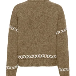 ONLY dame strik ONLAMANDA - Malt Ball Cloud Dancer