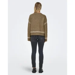 ONLY dame strik ONLAMANDA - Malt Ball Cloud Dancer