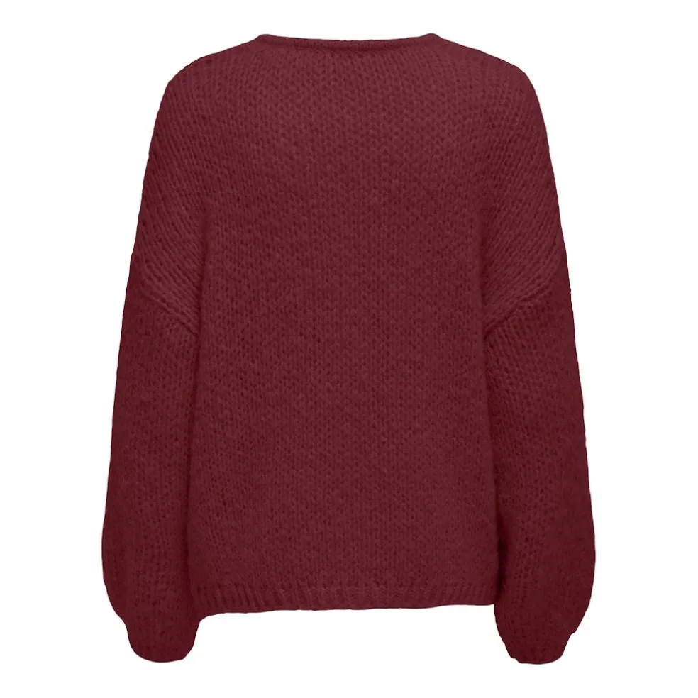 ONLY dame strik ONLNORDIC - Cabernet