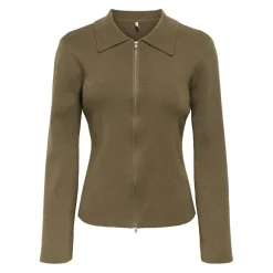 Only dame strik polo cardigan ONLANDREA - Cub