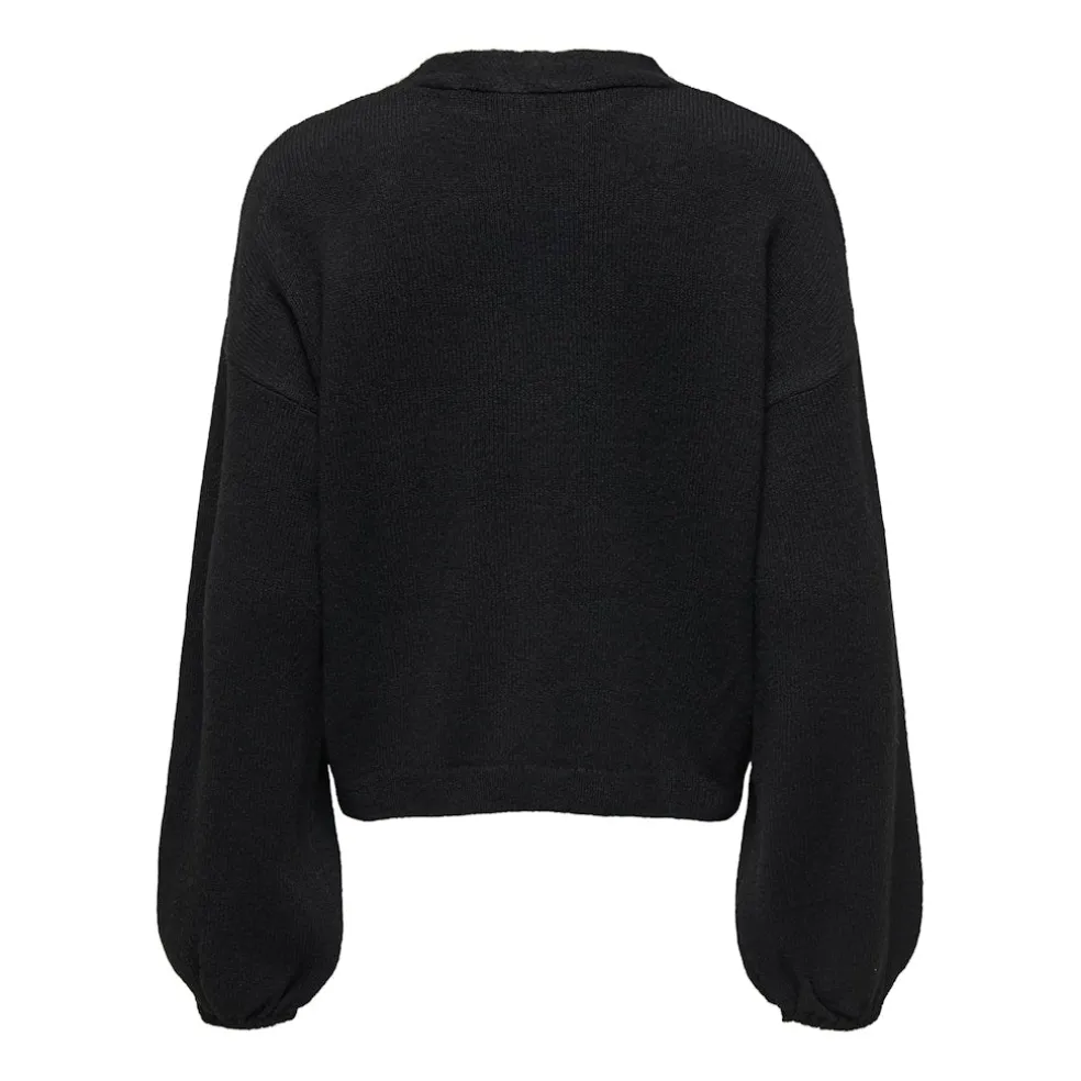 Only dame strik trøje ONLDONNA - Black
