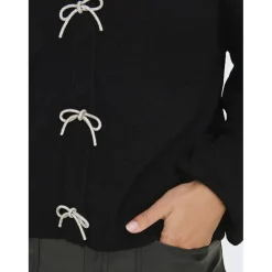 Only dame strik trøje ONLDONNA - Black