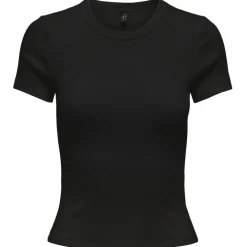 ONLY DAME TOP O-NECK ONLVAL - Black