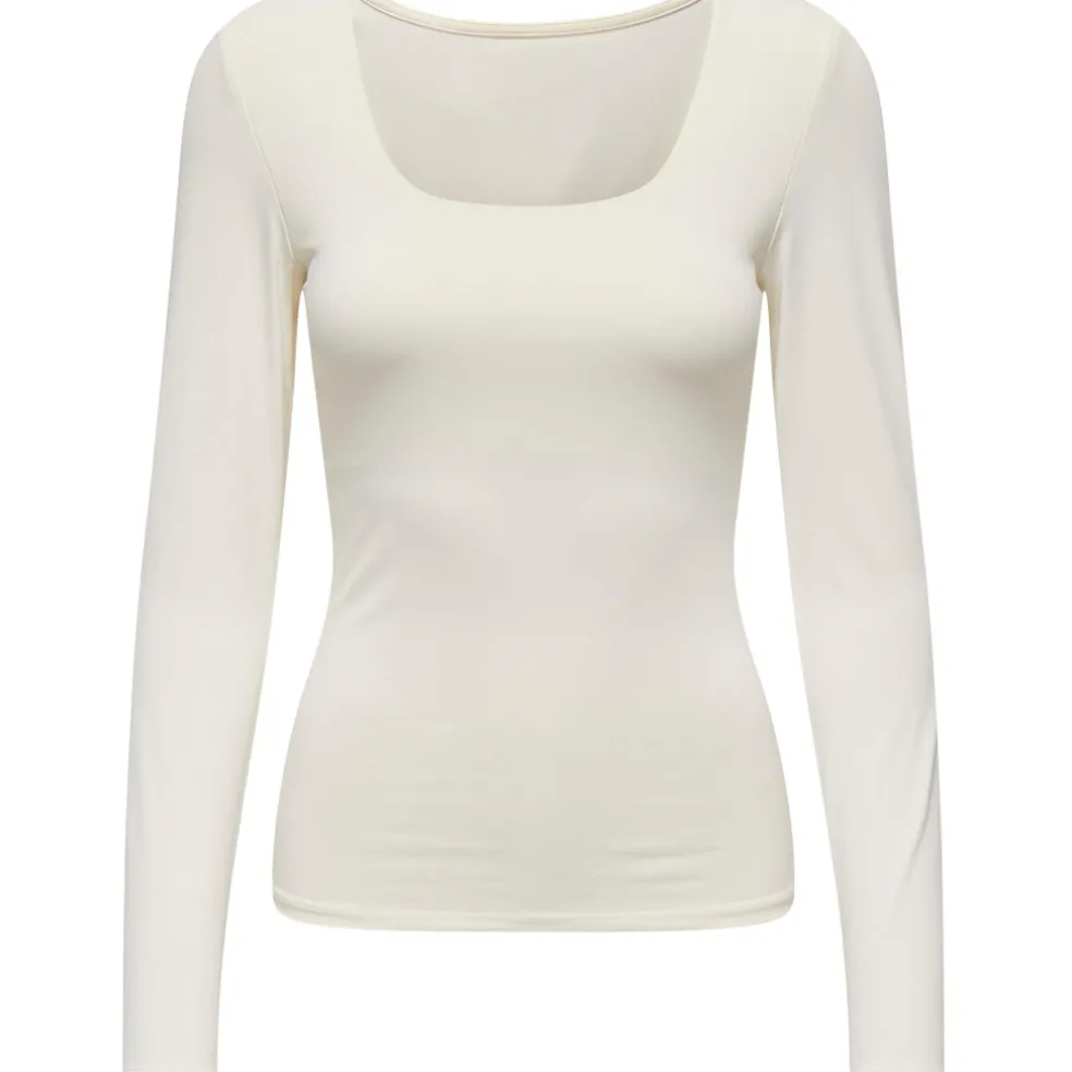 ONLY dame top ONLEA - Cloud Dancer