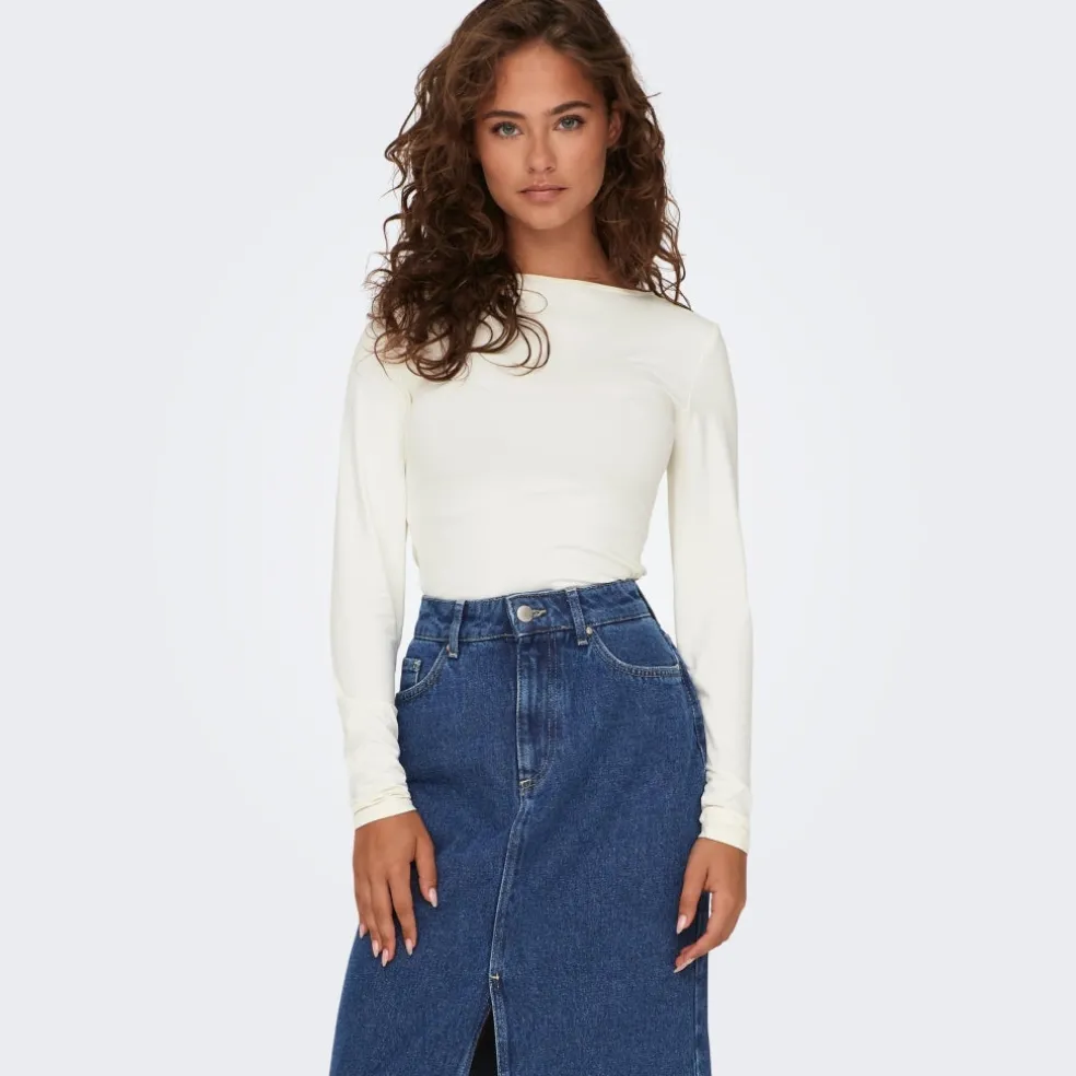 ONLY dame top ONLEA - Cloud Dancer