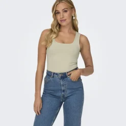 ONLY dame top ONLEA - Humus