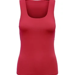 ONLY dame top ONLEA - Racing Red