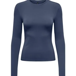 ONLY dame top ONLEA - Vintage Indigo