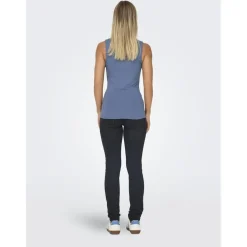 ONLY dame top ONLEA - Vintage Indigo