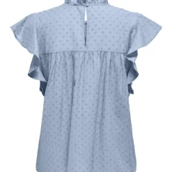 ONLY dame top ONLKATTI - Cashmere Blue