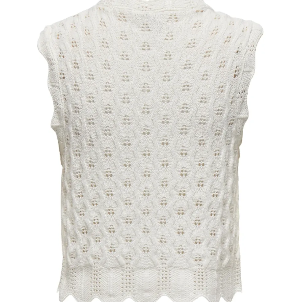 ONLY dame top ONLLUNA - Cloud Dancer