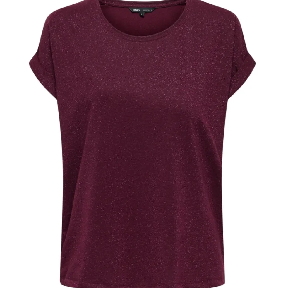 ONLY DAME TOP ONLMOSTER - Chocolate Truffle Chocolate truffle lurex