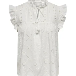 ONLY dame top ONLREVA - Cloud Dancer