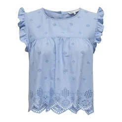ONLY dame top ONLSILLA - Bel air blue