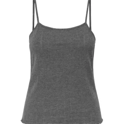 ONLY dame top ONLTENNA - Dark grey melange