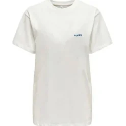 ONLY dame t-shirt ONLLANA - Cloud Dancer Fleur