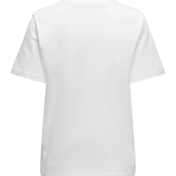 ONLY dame t-shirt ONLMONJA - White
