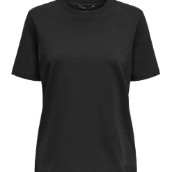 ONLY dame t-shirt ONLMONJA - Black