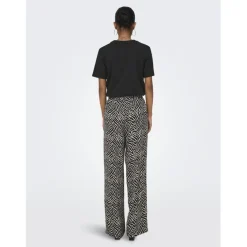 ONLY dame t-shirt ONLMONJA - Black