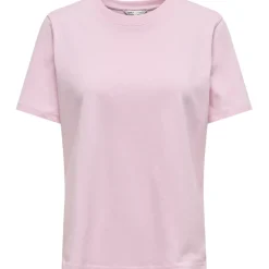 ONLY dame t-shirt ONLMONJA - Pink Lady