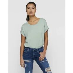 ONLY dame t-shirt ONLMOSTER - Jadeite