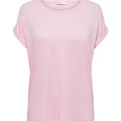 ONLY dame t-shirt ONLMOSTER - Pink Lady