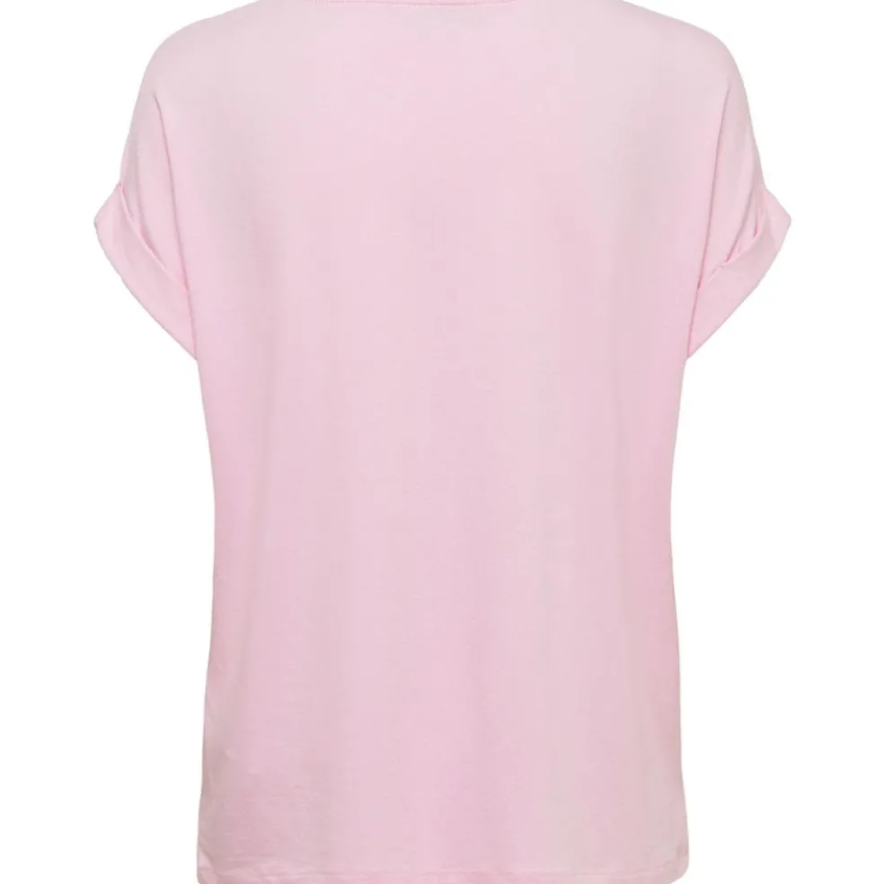 ONLY dame t-shirt ONLMOSTER - Pink Lady