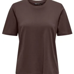 ONLY dame t-shirt ONLONLY - Seal Brown