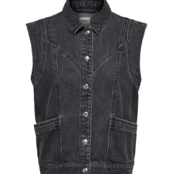Only dame vest ONLKENNEDY - Washed Black
