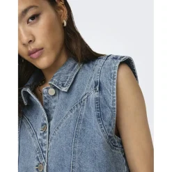 Only dame vest ONLKENNEDY - Medium blue denim