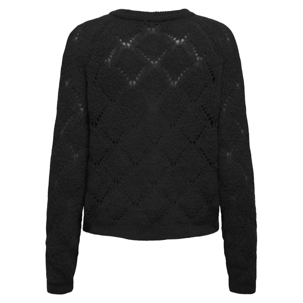 Onlyne dame strik ONLSUSIA - Black