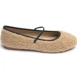 Petra Dame ballerinasko 6666 - Khaki