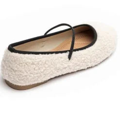 Petra Dame ballerinasko 6666 - Beige