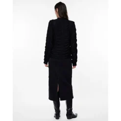 PIECES dame bluse PCALEX - Black