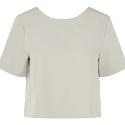 PIECES dame bluse PCJODIE - Silver Gray